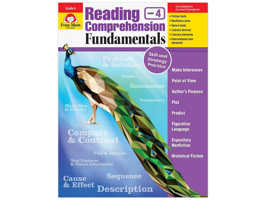 Reading Comprehension Fundamentals Workbook - Gr. 4 - US 8683
