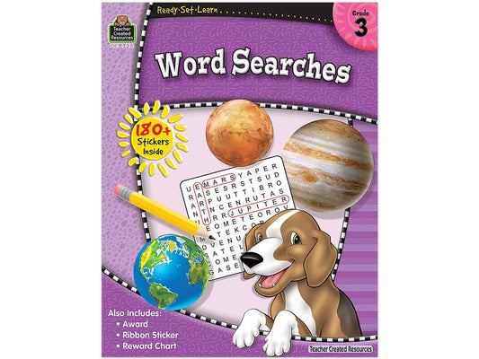 Word Searches Workbook - Gr. 3 - US 6236