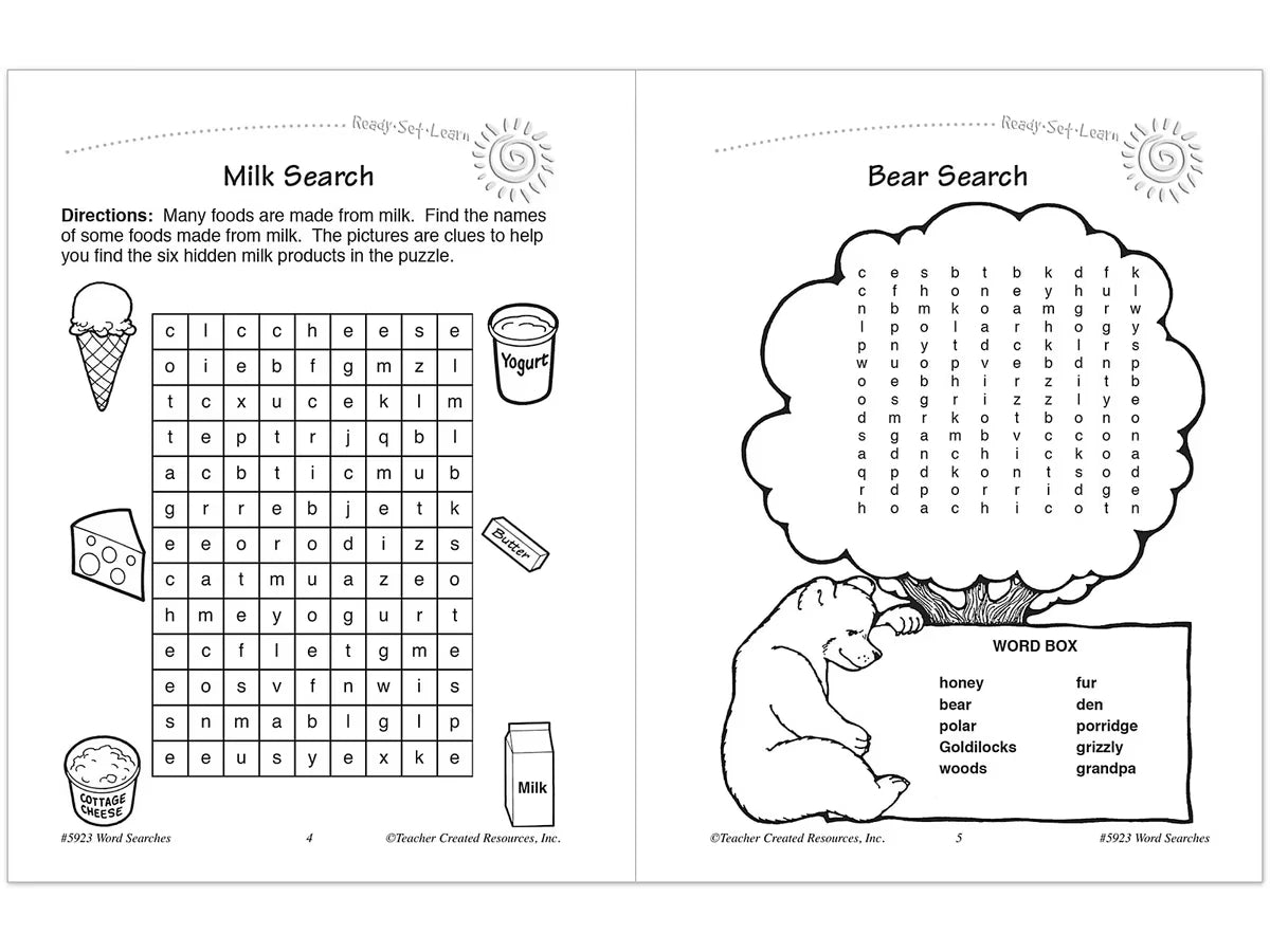 Word Searches Workbook - Gr. 3 - US 6236