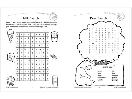 Word Searches Workbook - Gr. 3 - US 6236