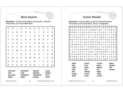 Word Searches Workbook - Gr. 3 - US 6236