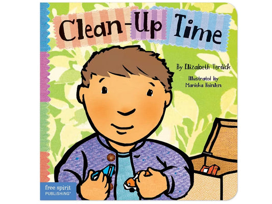 Clean-Up Time Board Book - US 8534