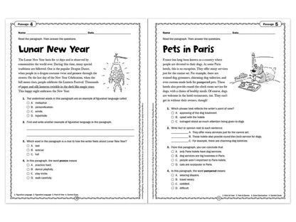 Comprehension Skills Workbook - Gr. 4 - US 1603