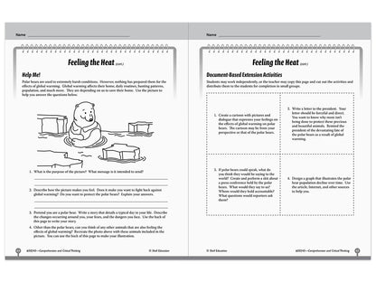 Comprehension and Critical Thinking Workbook - Gr. 5 - US 5622