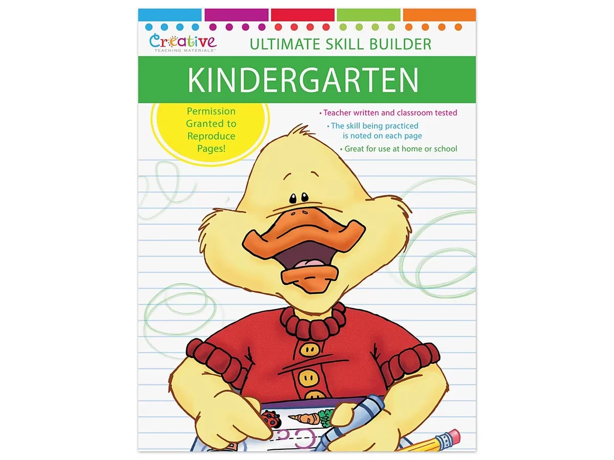 Kindergarten Ultimate Skill Builder Workbook - US 4489