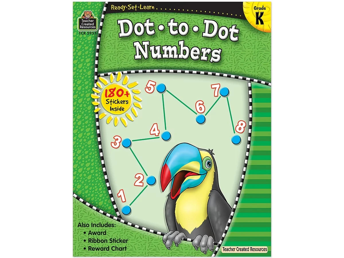 Dot-To-Dot Numbers Workbook - US 3141
