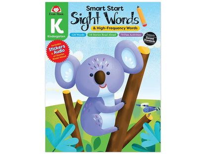 Sight-Words Smart Start Workbook - Kindergarten - US 3401