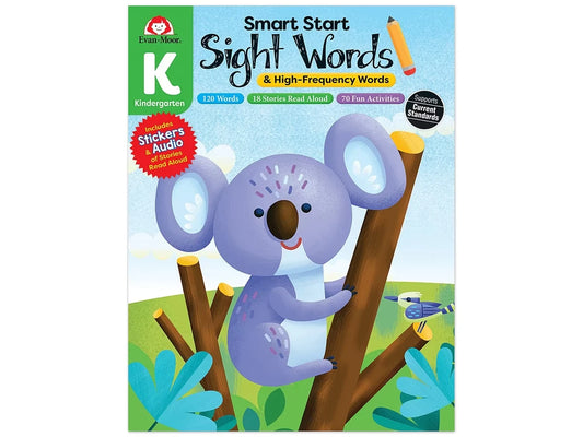 Sight-Words Smart Start Workbook - Kindergarten - US 3401