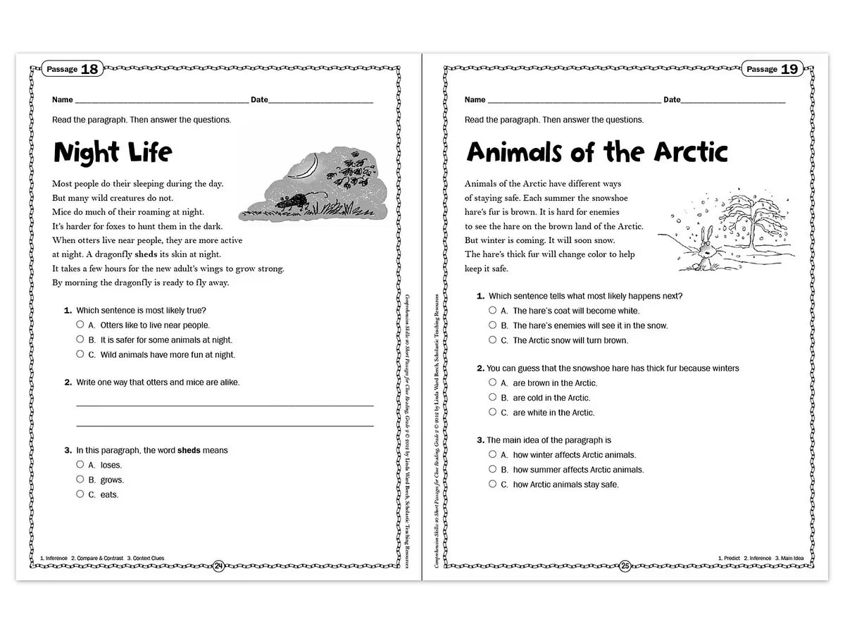 Comprehension Skills Workbook - Gr. 2 - US 3765