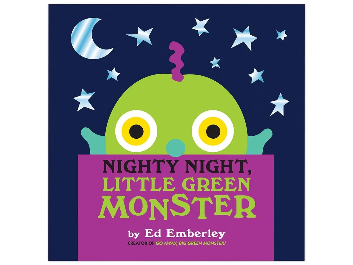 Nighty Night, Little Green Monster Hardcover Book - US 8632
