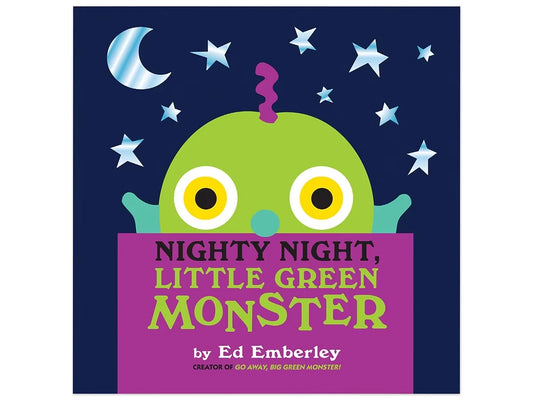 Nighty Night, Little Green Monster Hardcover Book - US 8632