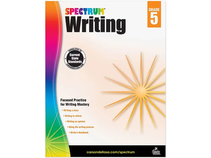 Spectrum® Writing Workbook - Gr. 5 - US 8982