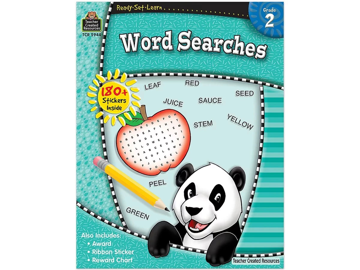 Word Searches Workbook - Gr. 2 - US 1454