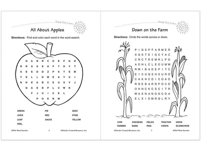 Word Searches Workbook - Gr. 2 - US 1454
