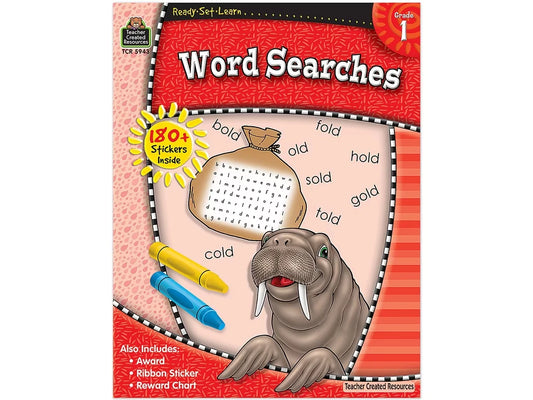 Word Searches Workbook - Gr. 1 - US 9450