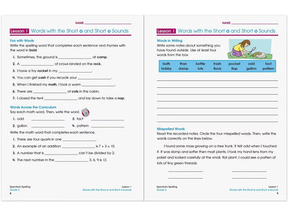 Spectrum® Spelling Workbook - Gr. 3 - US 3372