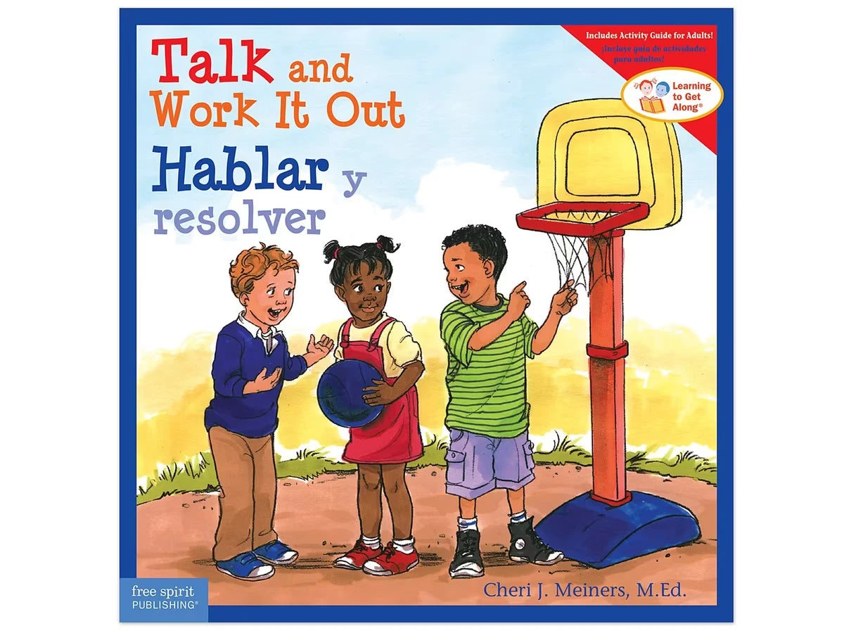 Talk and Work It Out Bilingual Paperback Book - US 7374