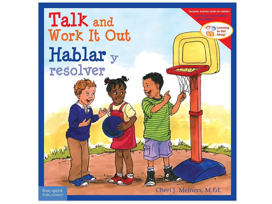 Talk and Work It Out Bilingual Paperback Book - US 7374