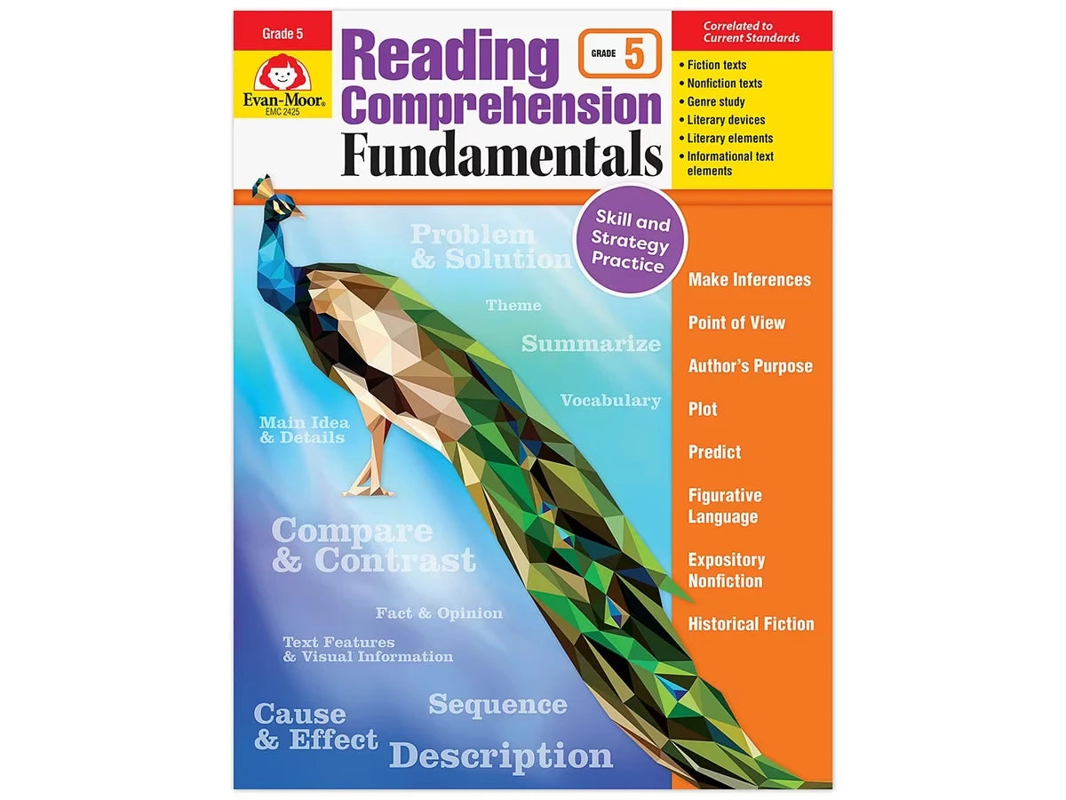 Reading Comprehension Fundamentals Workbook - Gr. 5 - US 9894