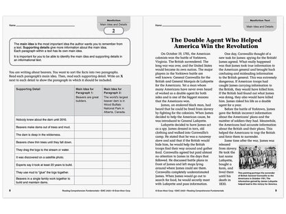 Reading Comprehension Fundamentals Workbook - Gr. 5 - US 9894