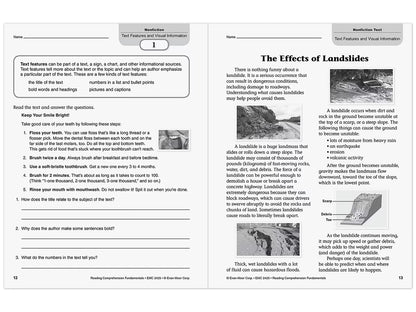 Reading Comprehension Fundamentals Workbook - Gr. 5 - US 9894