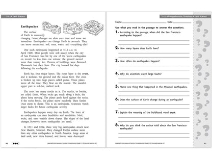 Comprehension Workbook - Gr. 3 - US 5007