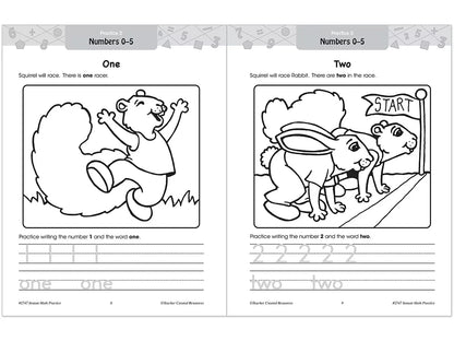 Instant Math Practice Workbook - Kindergarten - US 9561