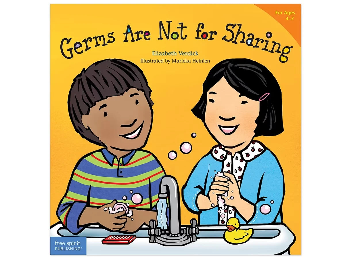 Germs Are Not for Sharing Paperback Book - US 5345