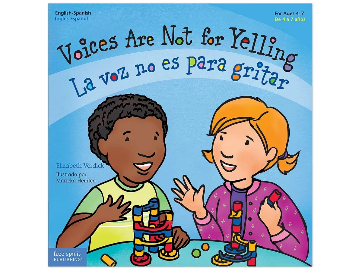 Voices Are Not for Yelling Bilingual Paperback Book - US 3992