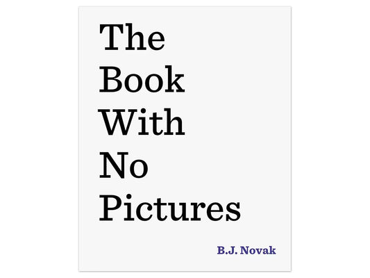 The Book with No Pictures Hardcover Book - US 2848