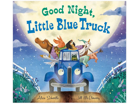 Good Night, Little Blue Truck Hardcover Book - US 6525