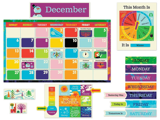 Invisible Creature™ Calendar Bulletin Board Set - US 6719