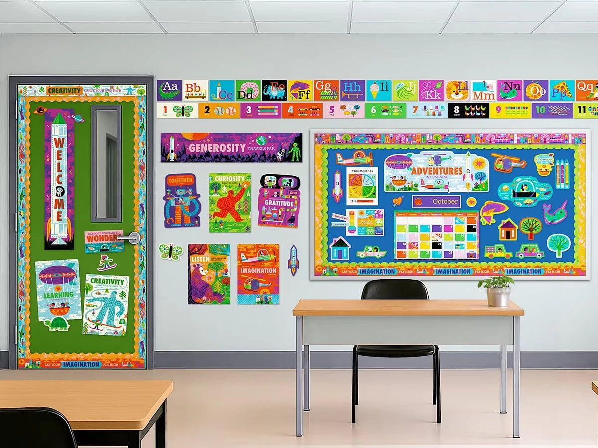 Invisible Creature™ Motivational Bulletin Board Set - US 2372