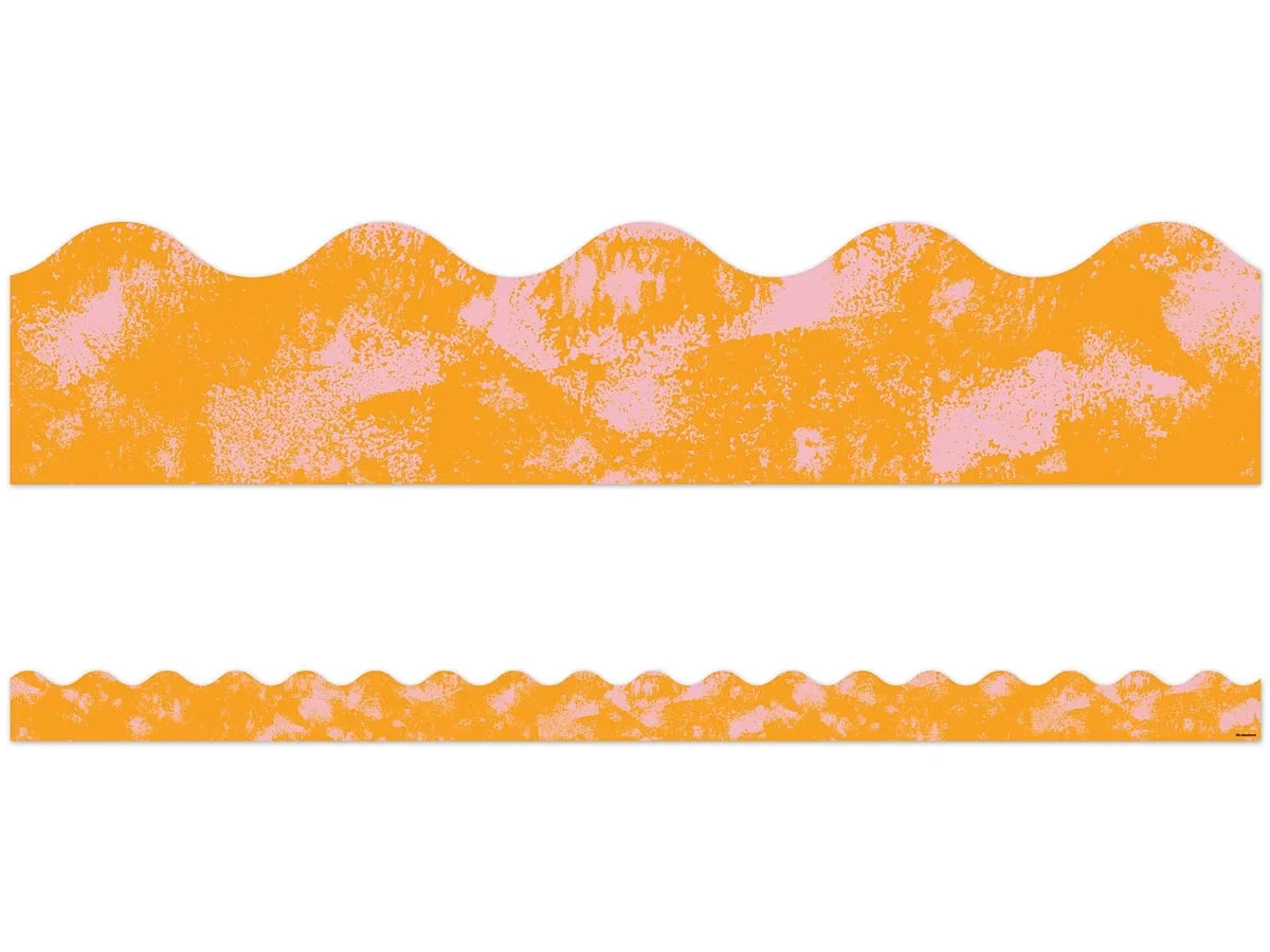Invisible Creature™ Orange Scalloped Border - US 6375
