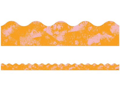 Invisible Creature™ Orange Scalloped Border - US 6375