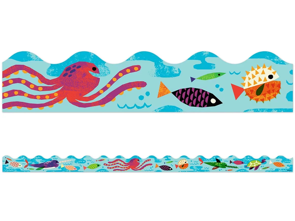 Invisible Creature™ Sea Scalloped Border - US 4732