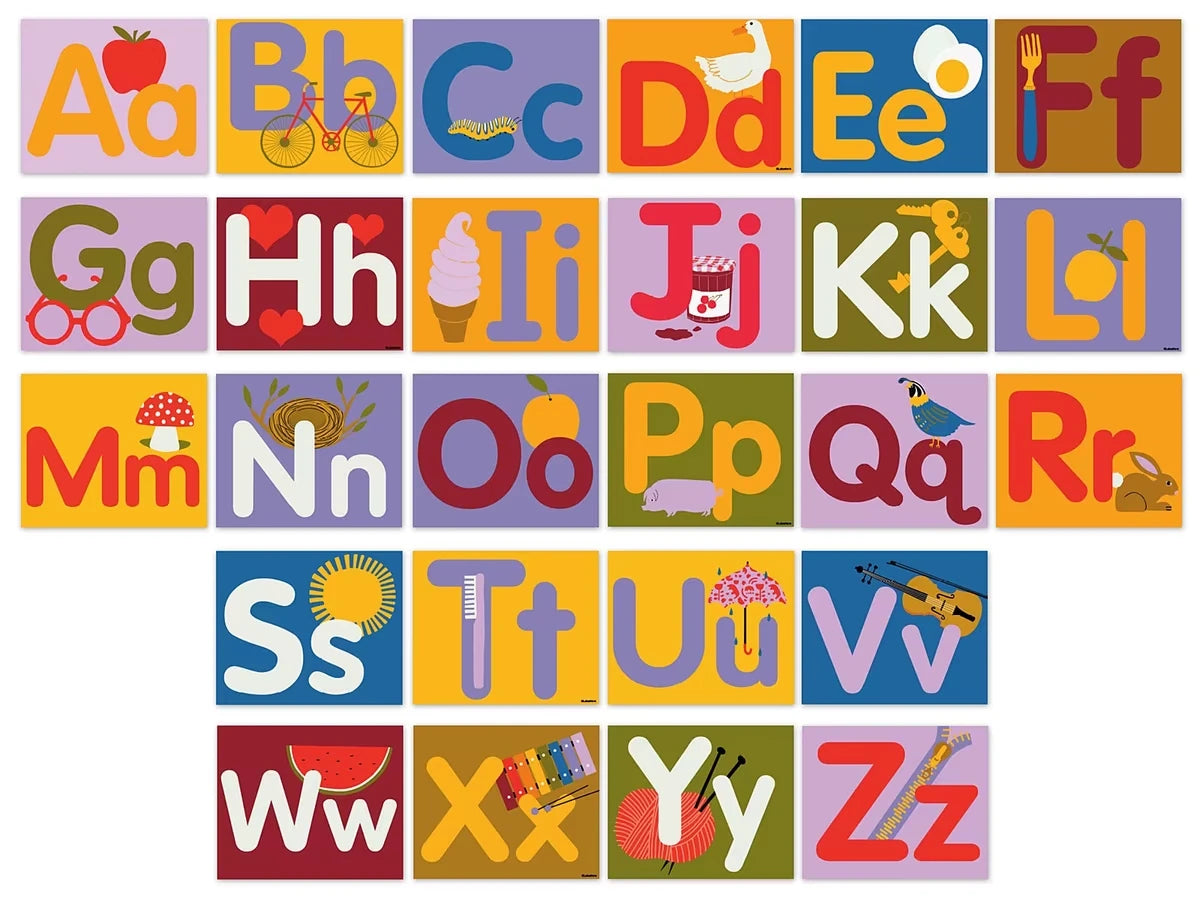 Lisa Congdon Alphabet Bulletin Board Set - US 9375