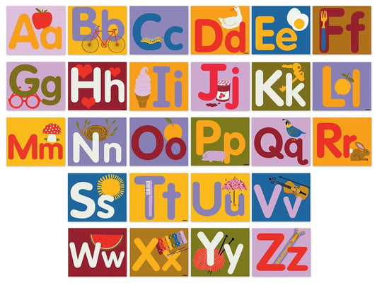 Lisa Congdon Alphabet Bulletin Board Set - US 9375