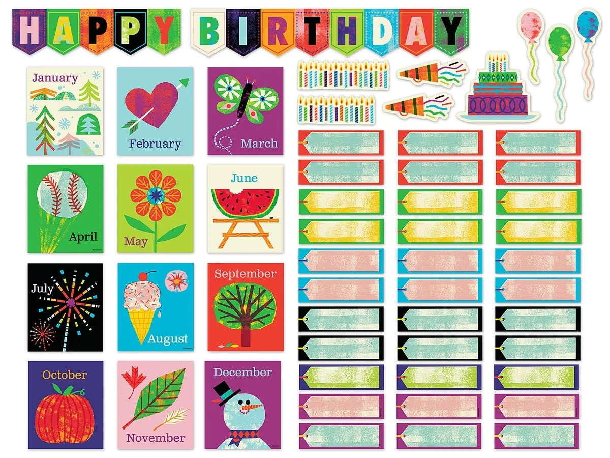 Invisible Creature™ Birthday Bulletin Board Set - US 3324