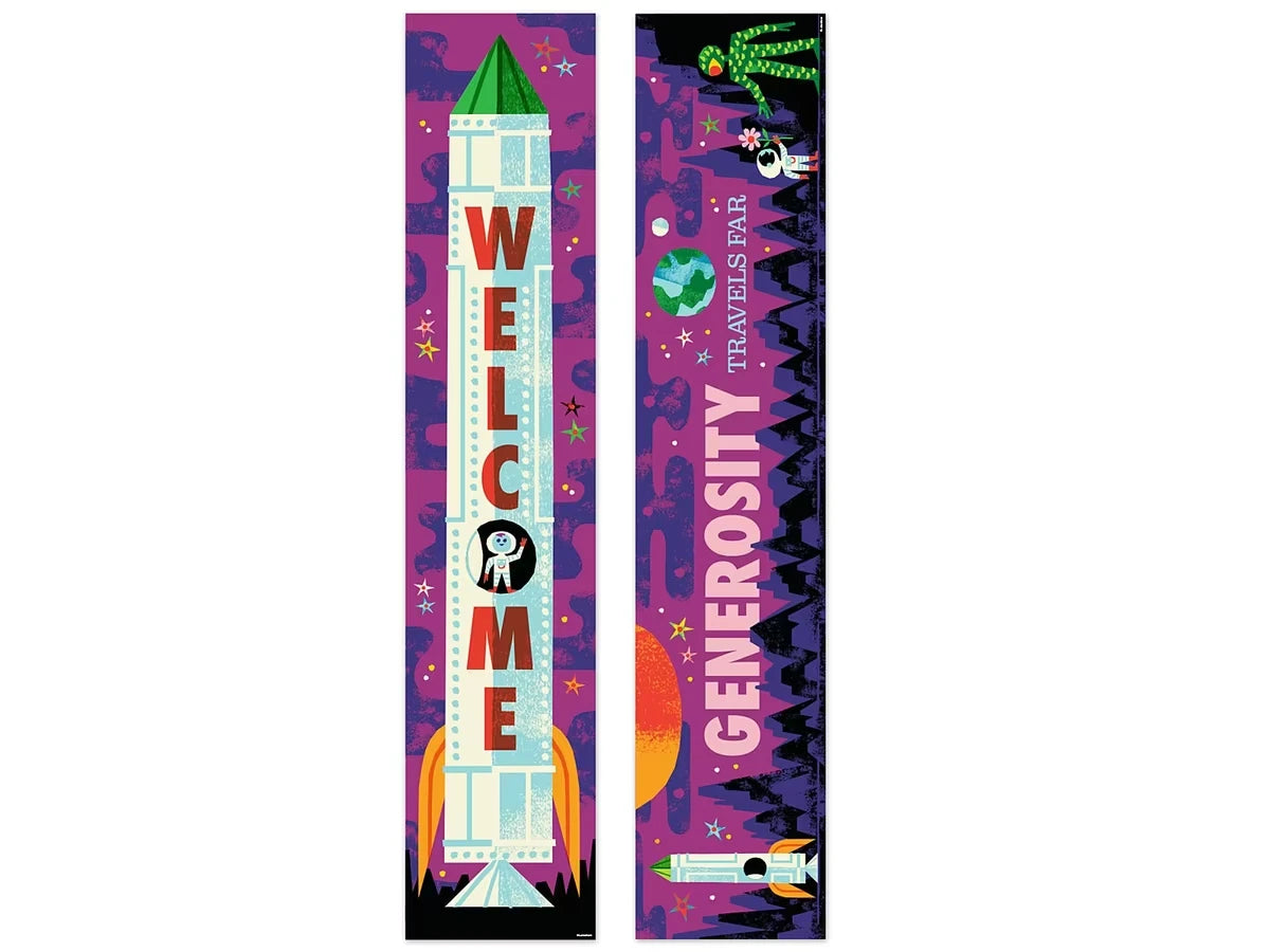Invisible Creature™ Double-Sided Welcome Banner - US 5700