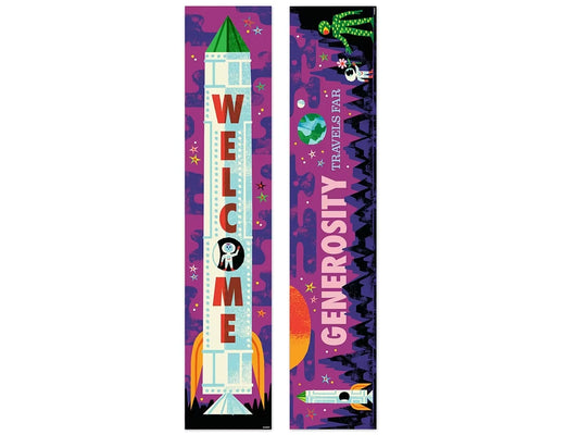 Invisible Creature™ Double-Sided Welcome Banner - US 5700