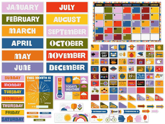Lisa Congdon Calendar Bulletin Board Set - US 4259