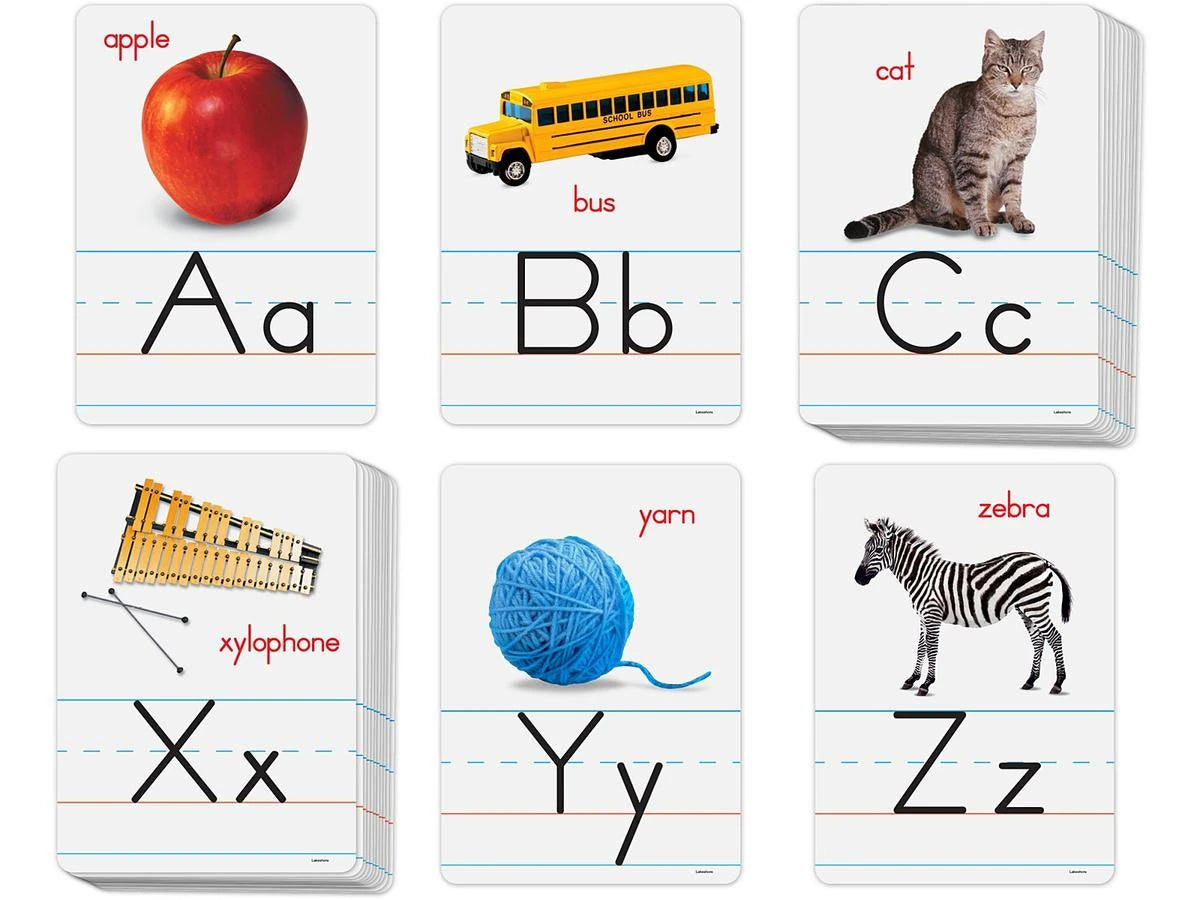 Traditional Manuscript Alphabet Photo Cards - US 2609
