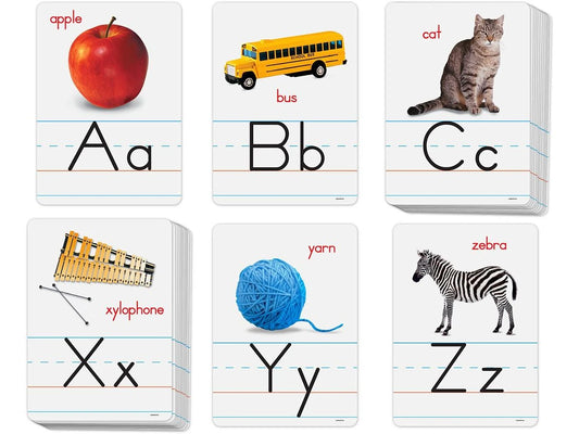 Traditional Manuscript Alphabet Photo Cards - US 2609