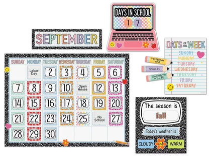 Cool for School Calendar Bulletin Board Set - US 1747