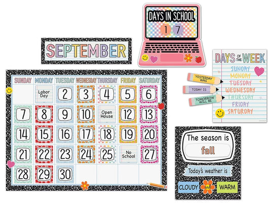 Cool for School Calendar Bulletin Board Set - US 1747