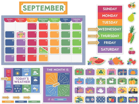 Farmers Market Calendar Bulletin Board Set - US 1512