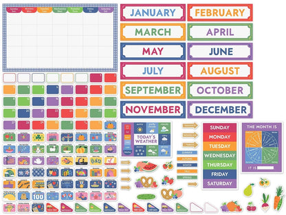 Farmers Market Calendar Bulletin Board Set - US 1512