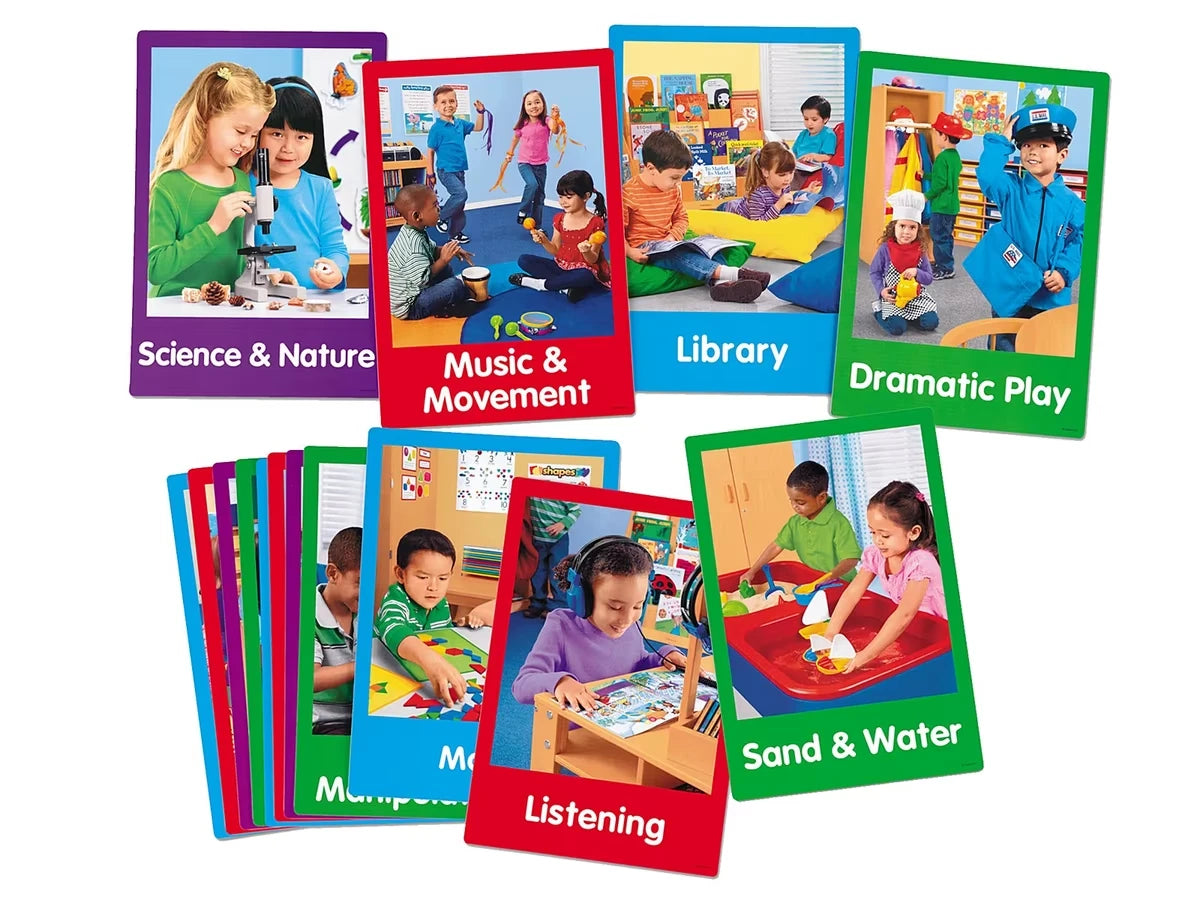 Learning Center Poster Pack - US 4708