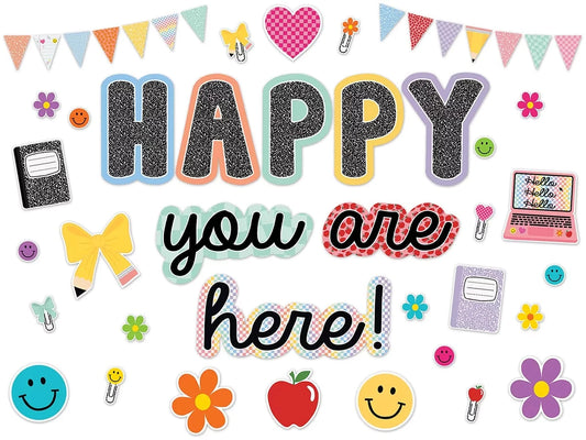 Cool for School Happy You Are Here Bulletin Board Set - US 4609